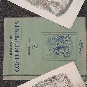 19th century costume prints